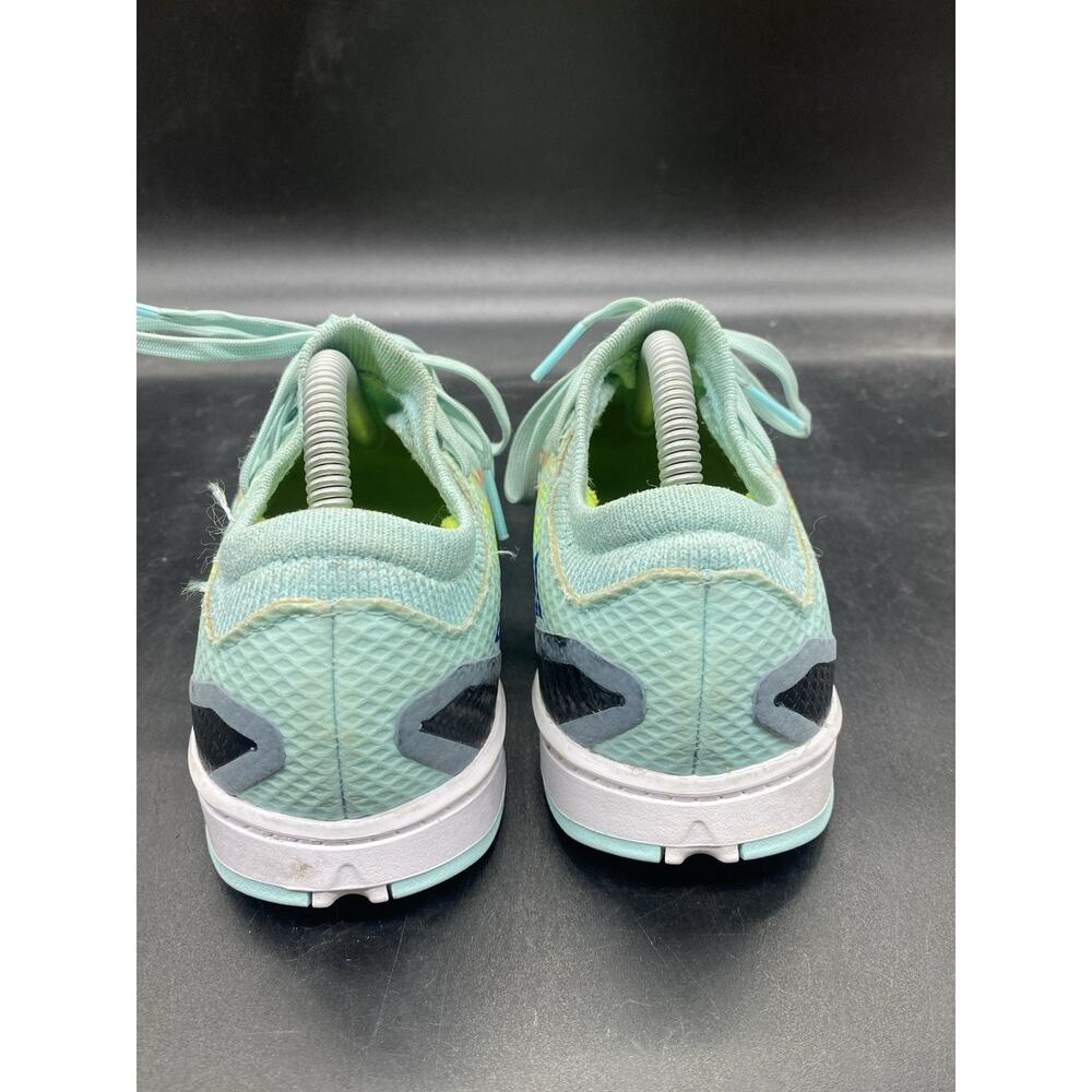 ADIDAS X Speedportal.3 Clear Aqua Blue Indoor Soccer Shoes Youth Size 3 GW8467 - Picture 4 of 7